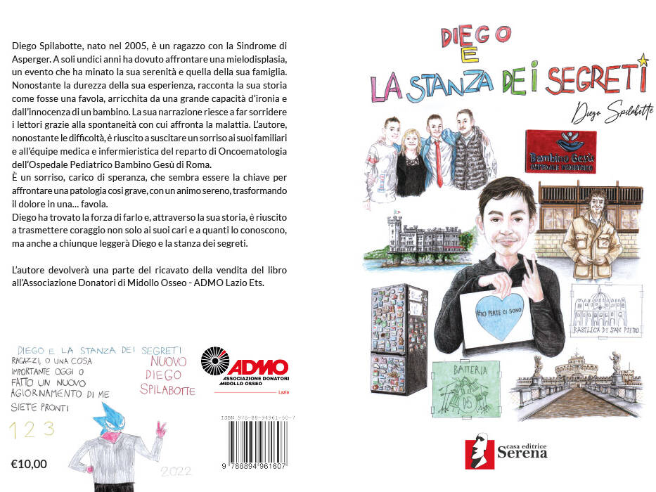 Libro Diego e la stanza dei segreti per Homepage